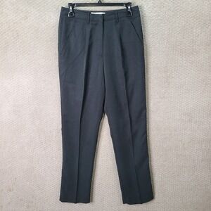 Nike Golf Pants Womens 6 Black Trousers Rayon Blend Straight Leg Athletic Casual